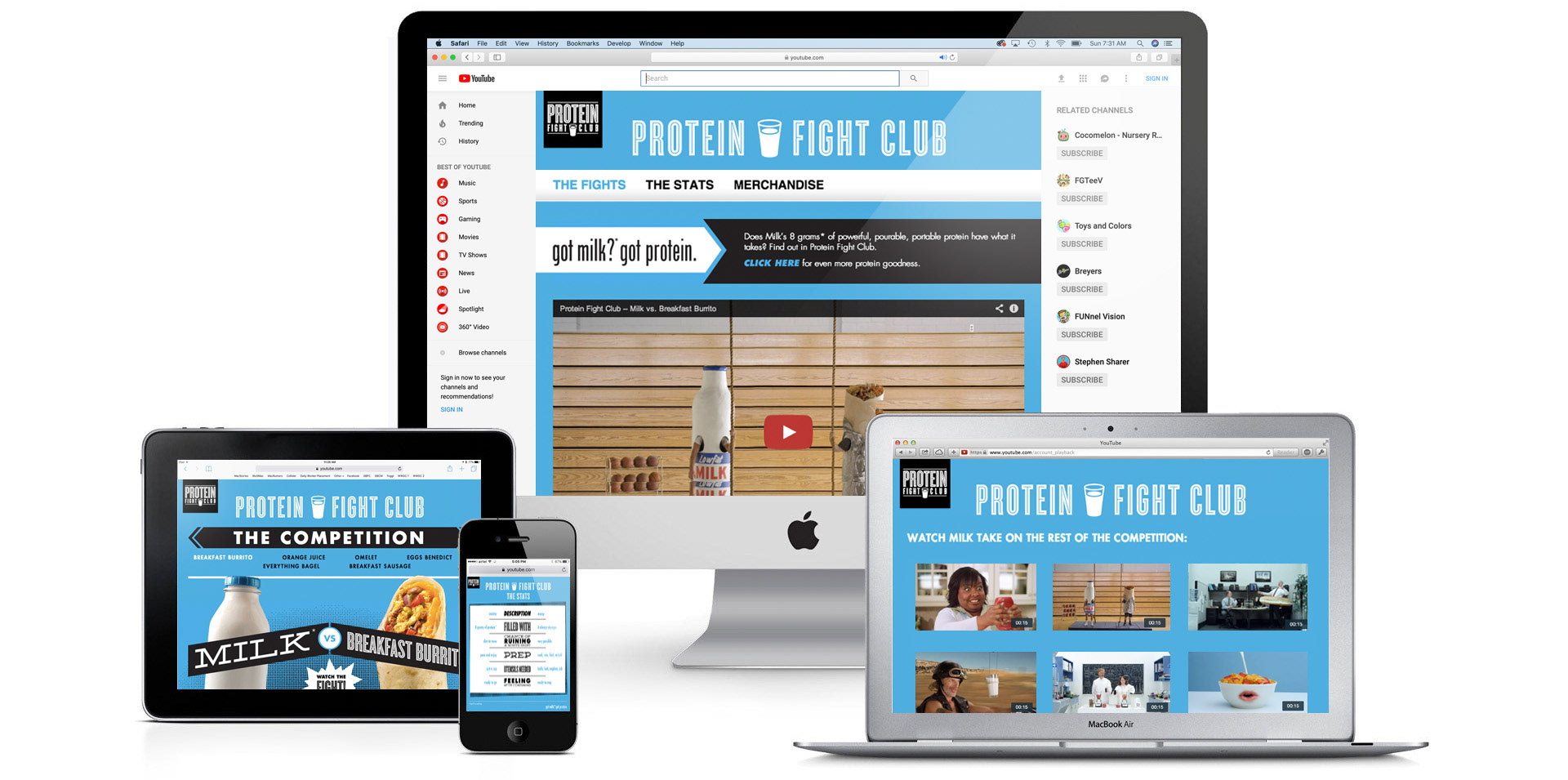 Protein Fight Club